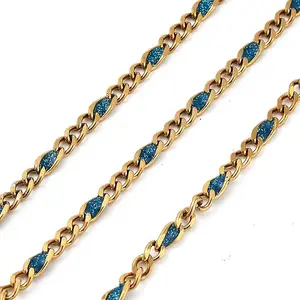 Ion Plating(IP) 304 Stainless Steel Enamel Chains