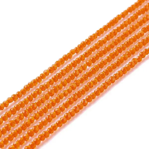 Transparent Glass Beads Strands