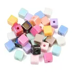 Plating Opaque Acrylic Beads