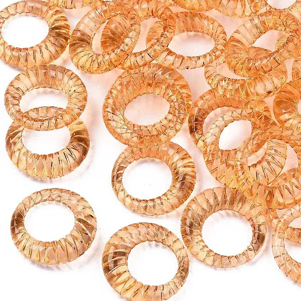 Transparent Acrylic Finger Rings