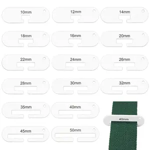 Acrylic Ribbon Width Measure Rulers