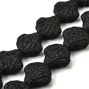 Dyed Natural Lava Rock Beads Strands