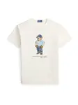 Polo Ralph Lauren Tričko  zafírová / modrá denim / brokátová / biela