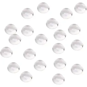 Clear Glass Cabochons