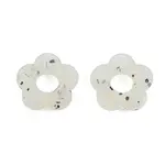 Marbled Stone Style Opaque Acrylic Beads