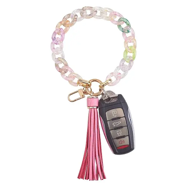 Chain Link Wristlet Keychain