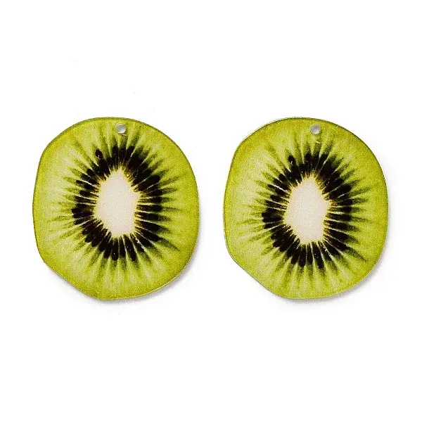 Opaque Printed Acrylic Pendants