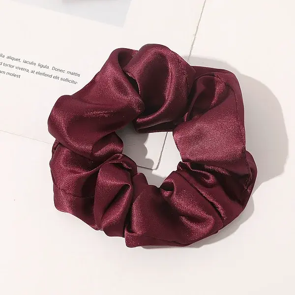 Satin Face Elastic Hair Accessories