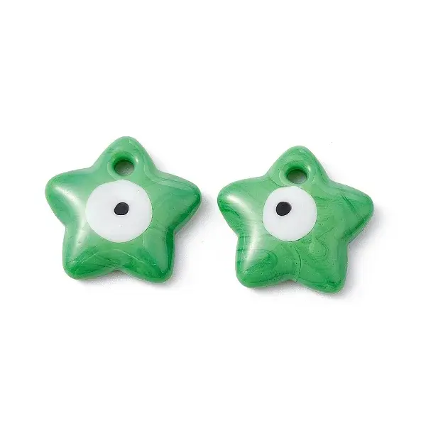 Handmade Evil Eye Lampwork Pendants