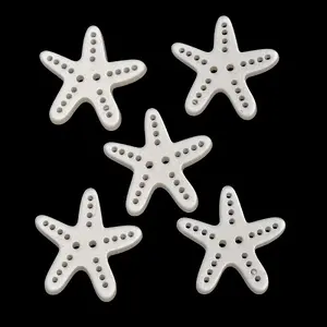 2-Hole Marine Organisms Opaque Resin Buttons