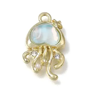 Brass Resin Pendants