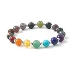 Natural Indian Agate Beaded Bracelets