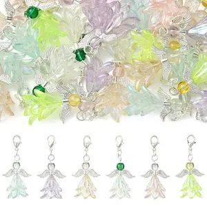30Pcs 6 Styles Acrylic Pendant Decorations