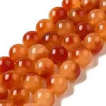 Natural Dyed White Jade Beads Strands