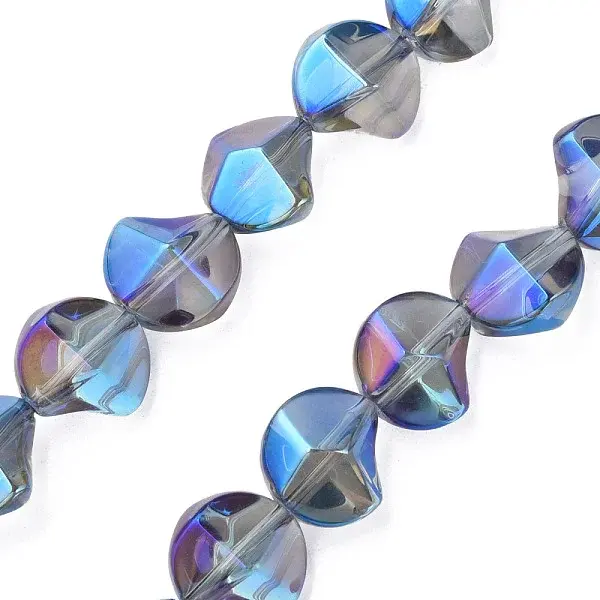 Electroplate Glass Beads Strands