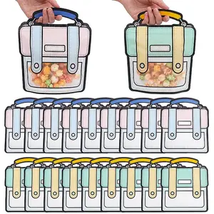 Cartoon Style Plastic Resealable Bags