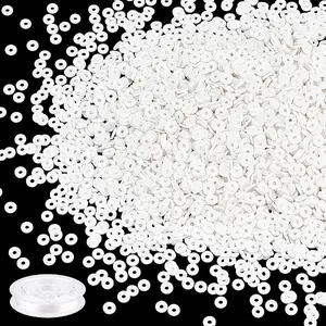 140G Handmade Polymer Clay Beads