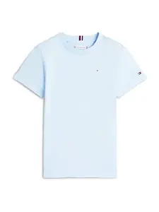 TOMMY HILFIGER Tričko  svetlomodrá / biela