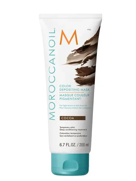 Tónující maska na vlasy Moroccanoil Color Depositing - Cocoa, 200 ml (CDCO200CZ) + dárek zdarma