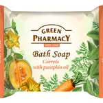Toaletní mýdlo na ruce s dýňovým olejem Green Pharmacy Carrots - 100 g