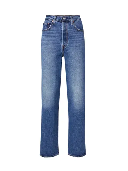 LEVI'S ® Džínsy 'Ribcage Straight Ankle'  modrá denim