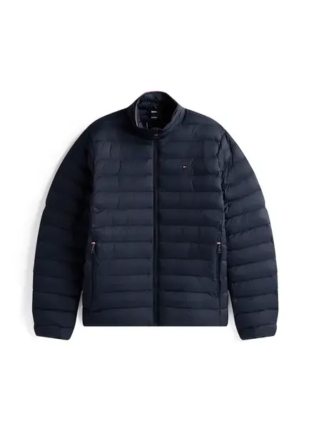 TOMMY HILFIGER Prechodná bunda  námornícka modrá / červená / biela
