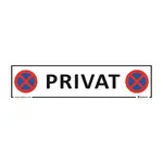 Kunststoff - Privat, Materiál plast, formát 400x100 mm, K přišroubování