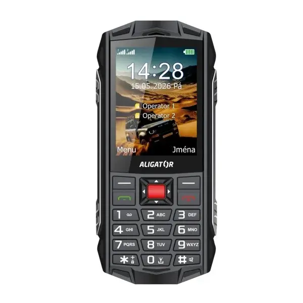 Aligator R45 eXtremo černo-červená