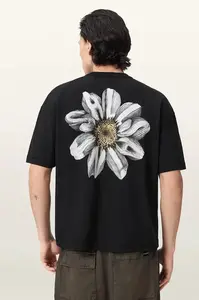 AllSaints oversize tričko pánské bavlněné PETALS