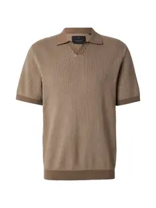Jack & Jones Premium Sveter 'JPRBLAPRESTON'  hnedá / svetlohnedá
