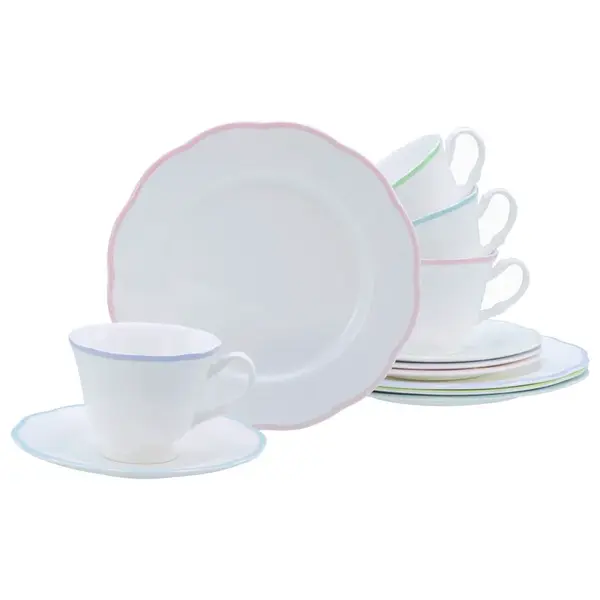 Creatable KÁVOVÁ SOUPRAVA Florine Bunt 12dílné
