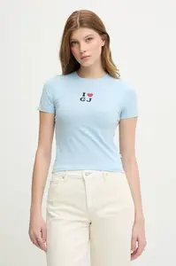 Guess Jeans  tričko dámské s bavlnou