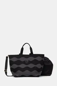 Blauer kabelka typu shopper dámska