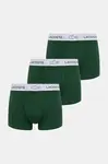 Lacoste  boxerky pánské bavlněné s elastanem 3-pack
