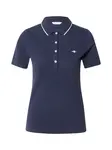 GANT Tričko  námornícka modrá / biela
