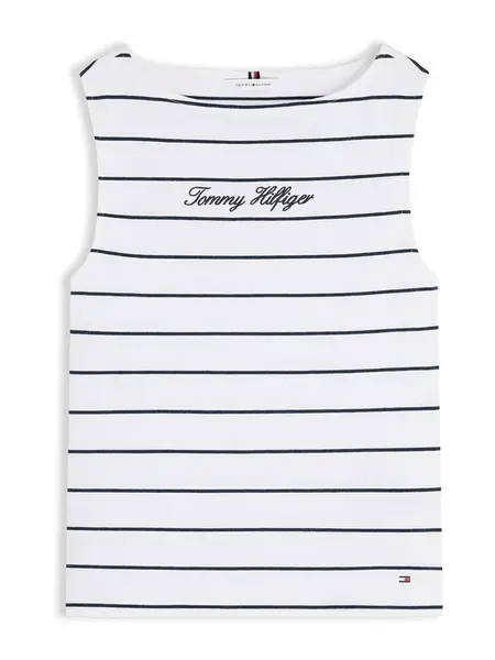 TOMMY HILFIGER Top  námornícka modrá / biela