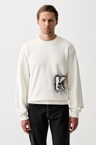 Karl Lagerfeld Jeans  mikina pánská s bavlnou