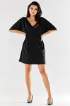 Awama Woman's Dress A557 Black