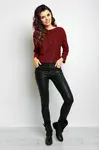 Infinite You Woman's Blouse M079 Claret