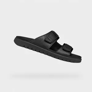 Pánské černé sandály Geox Flextride S