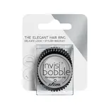 Tenká spirálová gumička do vlasů Invisibobble Slim True Black HP - černá, 3 ks (IB-SL-HP10001) + dárek zdarma