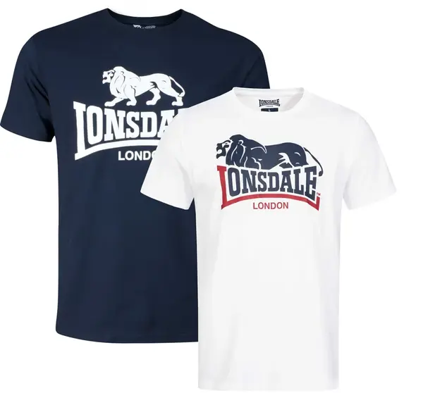 Pánske tričká 2 kusy Lonsdale