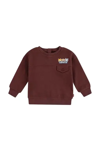 Levi's Mikina pre bábätká Levi's CHARACTER POCKET CREW