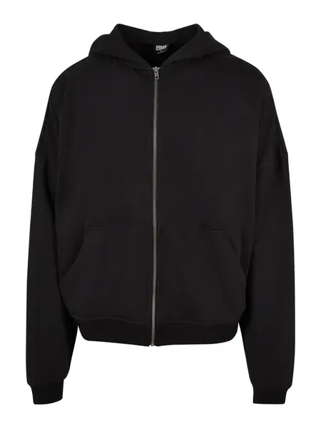 Urban Classics Tepláková bunda '90's'  čierna
