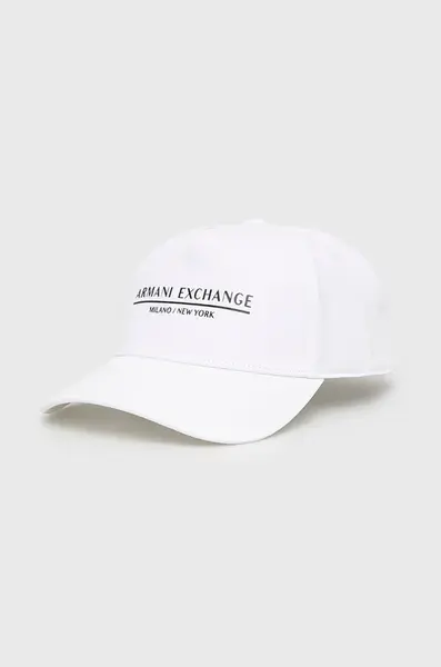 Armani Exchange Bavlněná čepice Armani Exchange