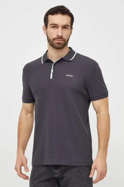 BOSS Green  Bavlněné polo tričko
