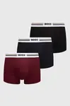 BOSS priliehavé boxerky pánske s viskózou Trunk 3P Revive 3-pak