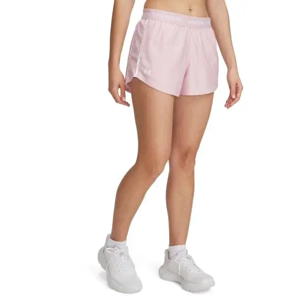 Under Armour TECH PLAY UP Dámske kraťasy, ružová, veľkosť S