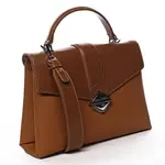 Módní kabelka přes rameno Marina, koňaková