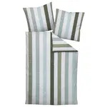 Janine POVLEČENÍ, makosatén, šalvějově zelená, 135/200 cm